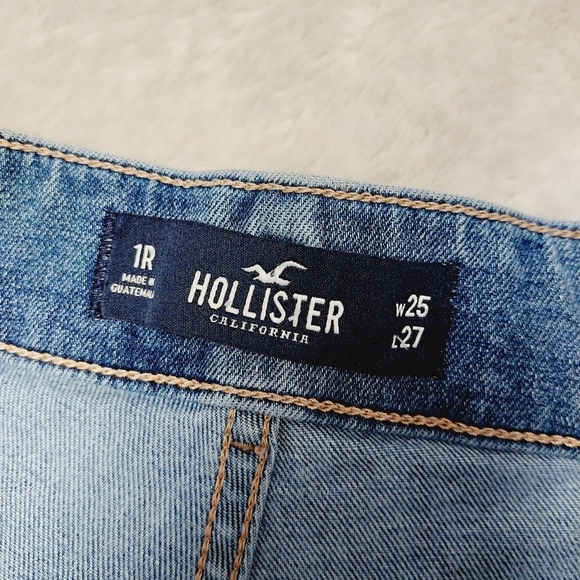 HOLLISTER Paper-Bag Waist Vintage Stretch Ultra High Rise Mom Jeans P5312 - Picture 7 of 11